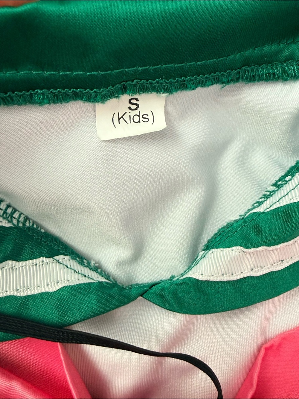 Girls' Sailor Jupiter Costume with Pink Bow, headband, and gloves - Picture 3 of 4